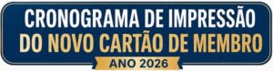 Cronograma de impressão de cartão de membros